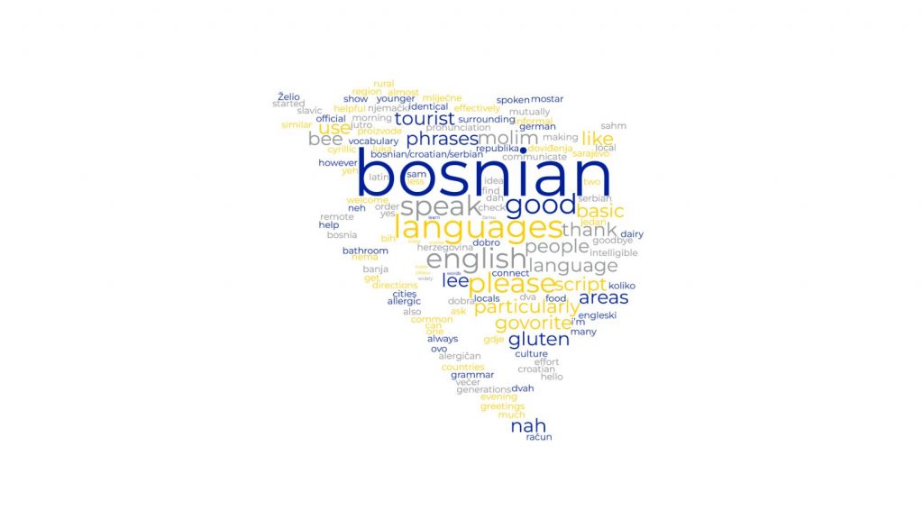 Language & helpful Bosnian Words